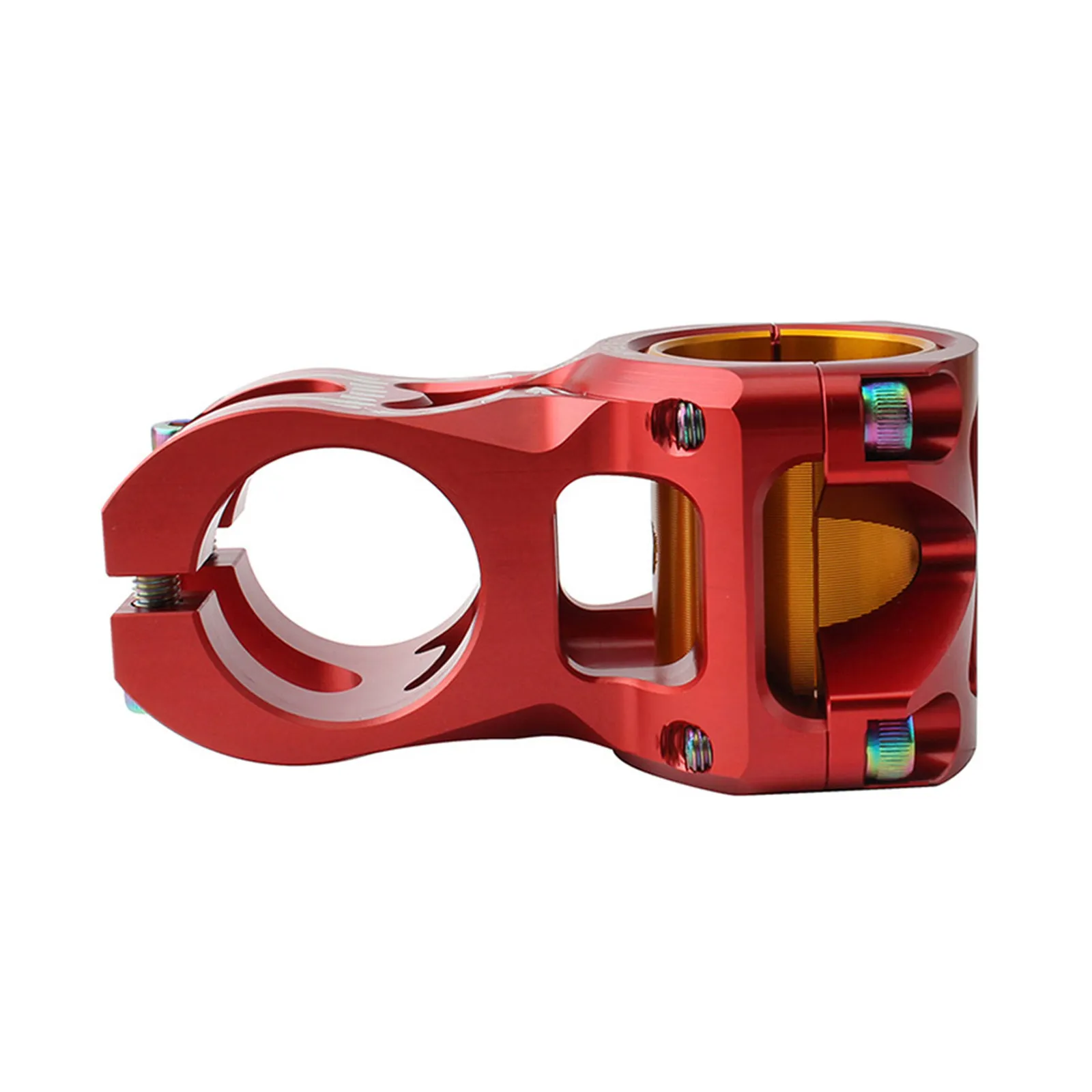 

Short Bike Stem Riser 25 4mm Handlebar Mountain Dead Fly Aluminum Durable Lightweight Shock Resistant Glossy Finish