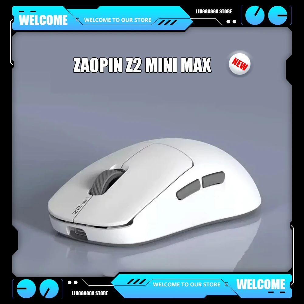 

Zaopin Z2 Mini MAX 3Mode Gaming Mouse 2.4G Bluetooth 8K Wireless Low Latency Gamer Mouse Office E-sports Customized Mouse Gifts