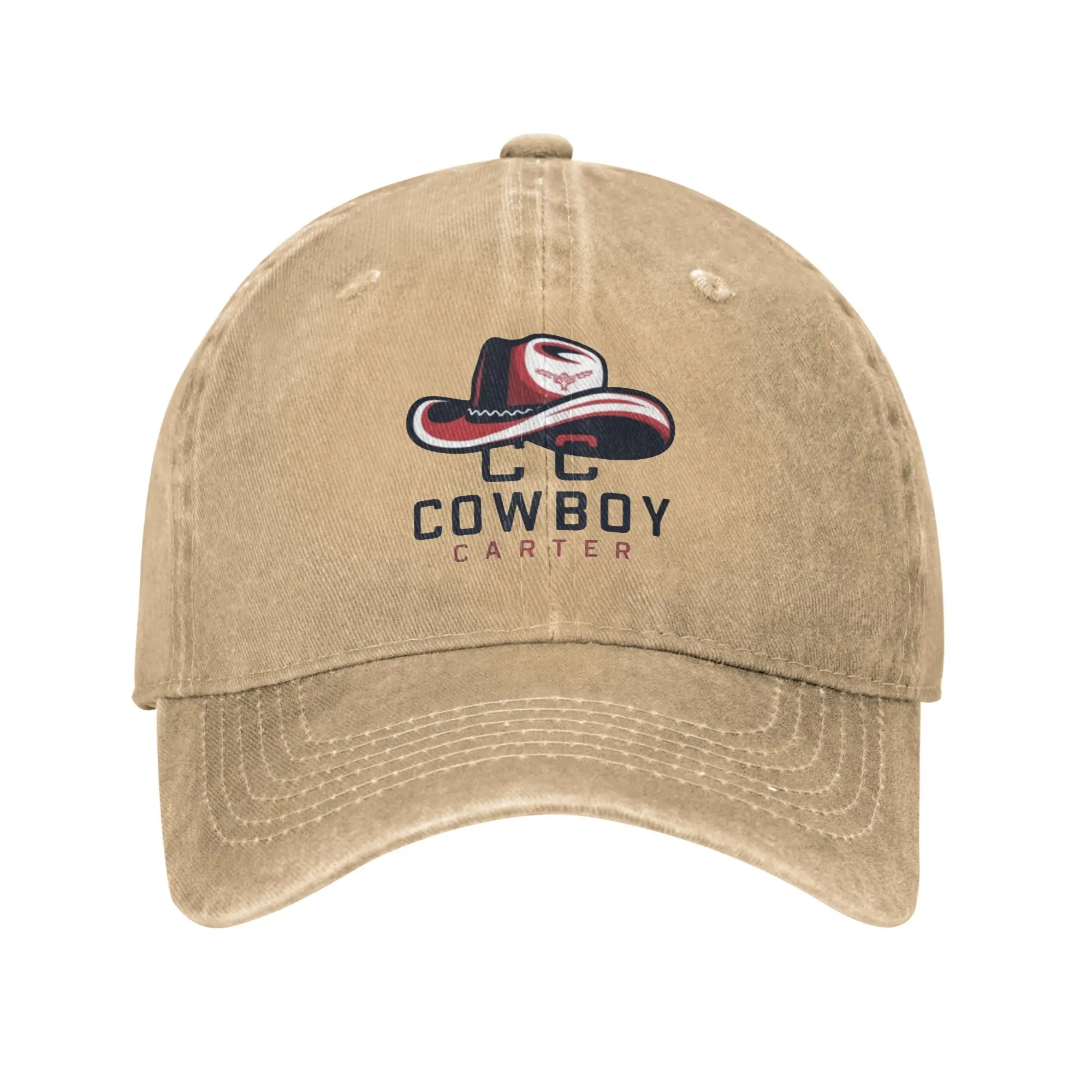 

Washed Baseball Cap Cowboy Carter Rodeo Spring Trucker Hat For Couple Women Retro Hat Fashion Kpop Rock Sun Snapback Cap