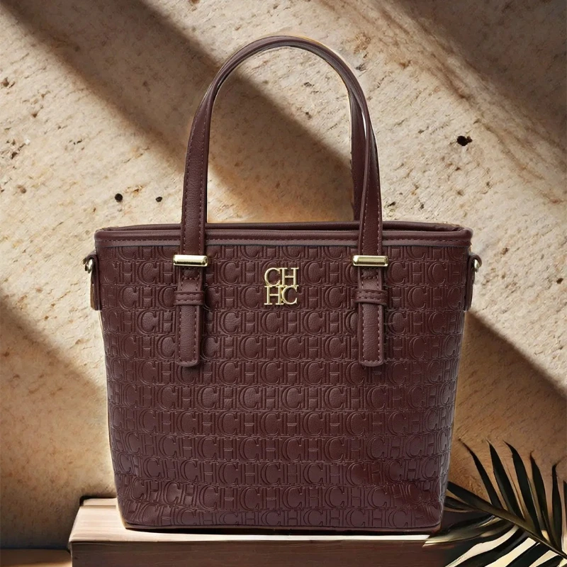 

Женская сумка Carolina Herrera, роскошная сумка, классическая брендовая модная многофункциональная винтажная женская сумка из искусственной кожи