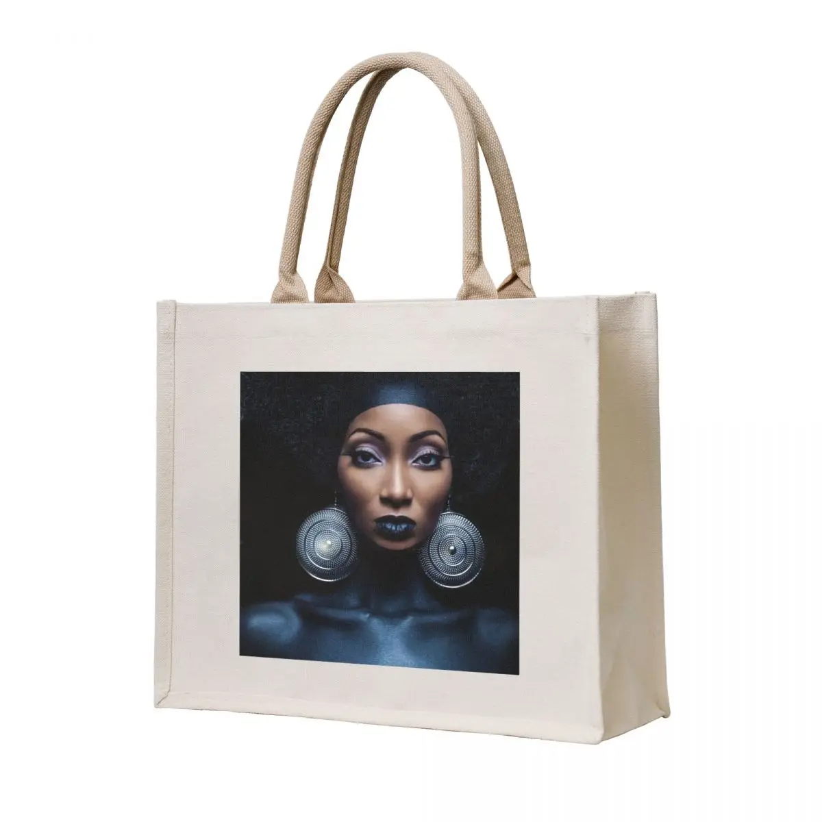 

AFRICAN QUEEN Tote Bag canvas tote tote bag university woman shopping bag Lady