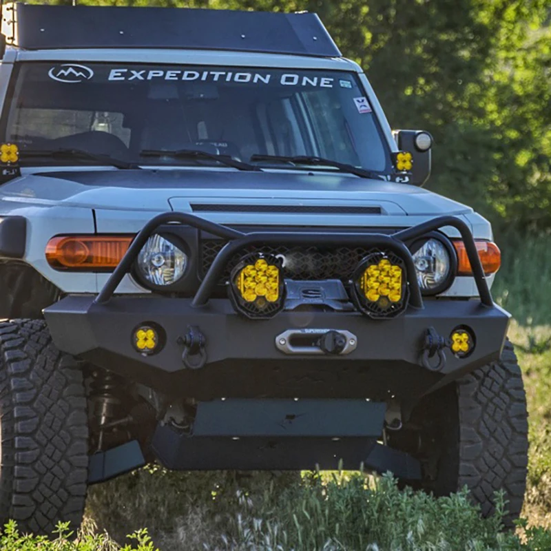 Car Front Bumper For Toyota FJ Cruiser OSEYA Double Bullpen Front Bumper