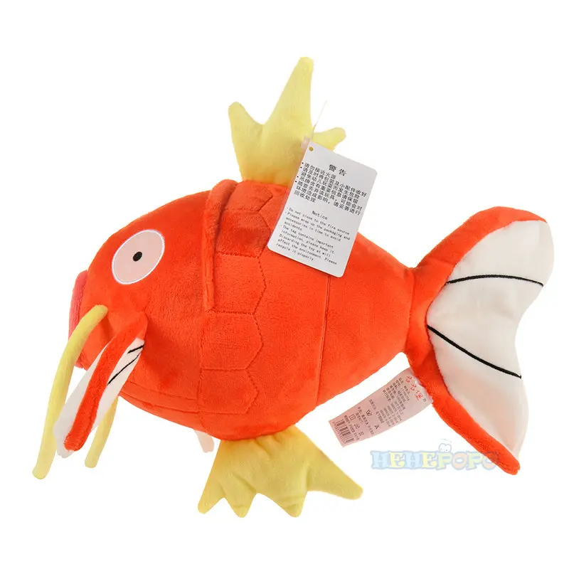 Original Kawaii Magikarp Toy Anime Figure Colorful Soft Plush Stuffed Toys Cute Cartoon Animals Fish Dolls