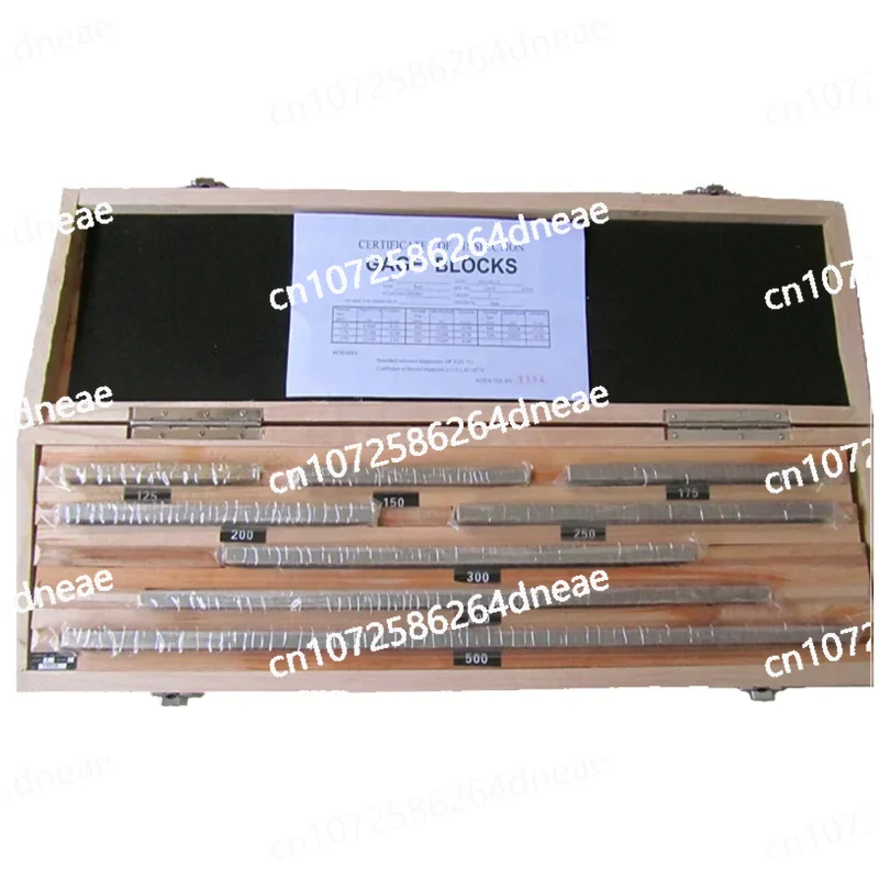 

Metric System Rectangular Gage Set Block Gauge 0 GRADE / 1 125-500mm 8pcs/set