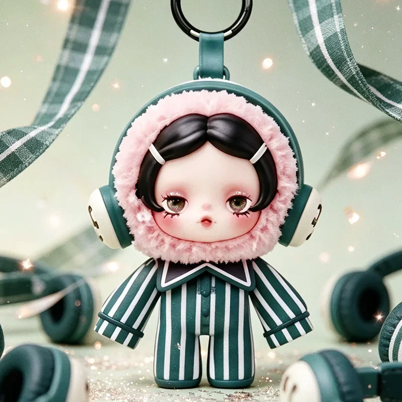 POP MART SKULLPANDA Off Mode Series Plush Doll Pendant Mystery Box Genuine Blind Box Guess Toys Bag Anime Figure Desktop image 3