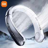 Xiaomi Portable Neck Fan Upgraded Version Neck Support 5-speed Adjustment Outdoor Wearable Hands-free Rechargeable Fan