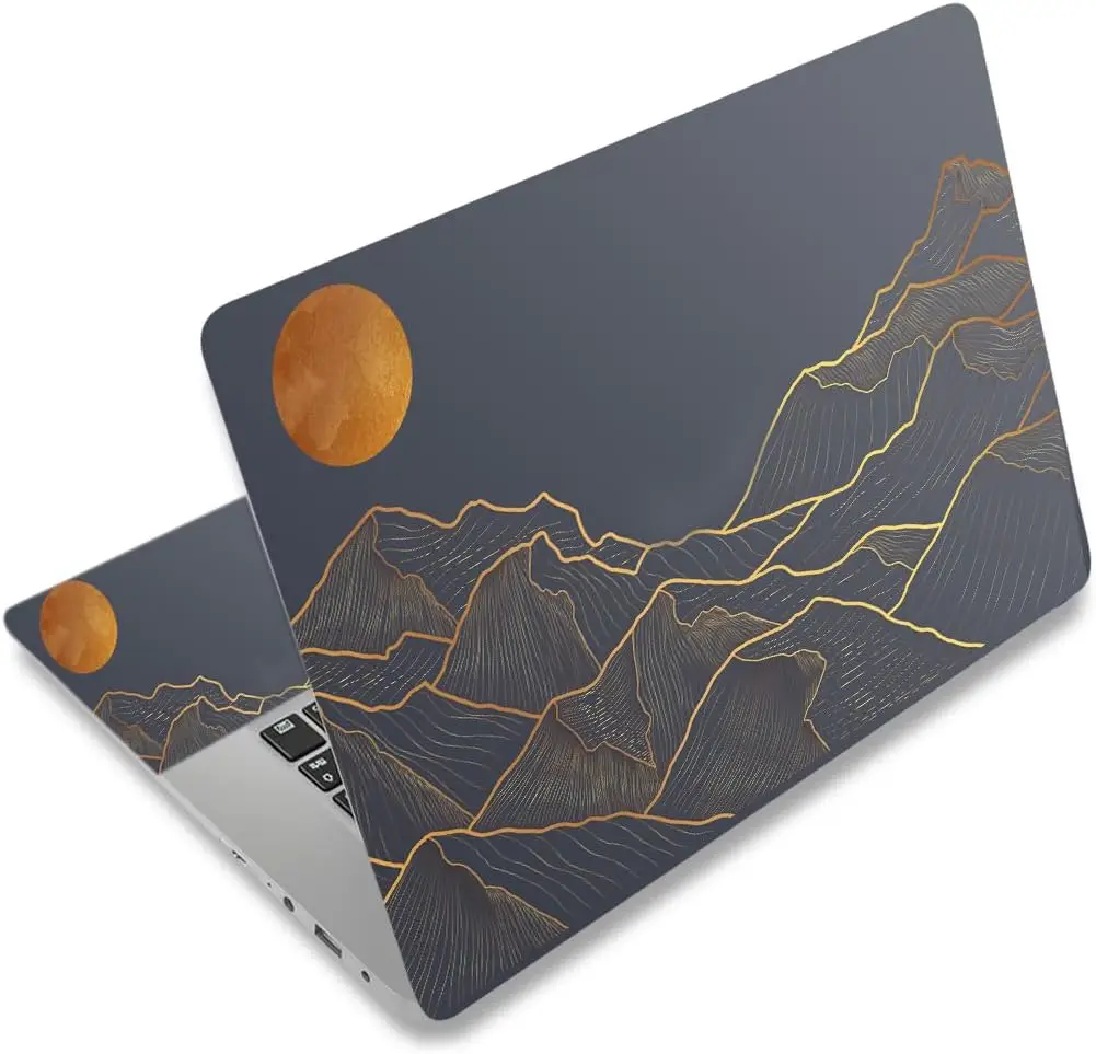 

Abstract Mountain Laptop Skin Sticker, 11.6-15.6 inch, Removable