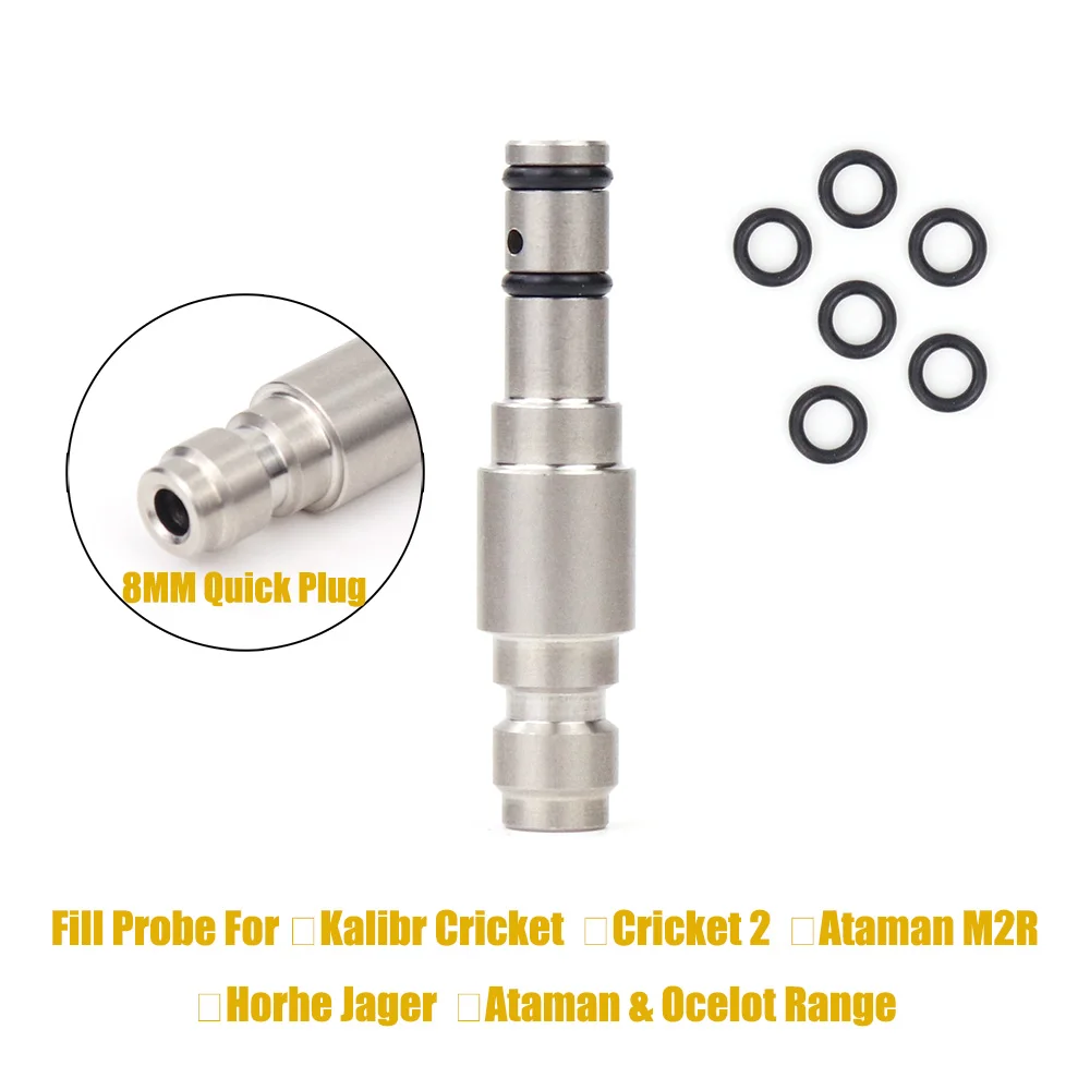 Air Fill Probe Filling Fitting Charging Adapter With Quick Plug For Kalibr Cricket Ataman Horhe Jager
