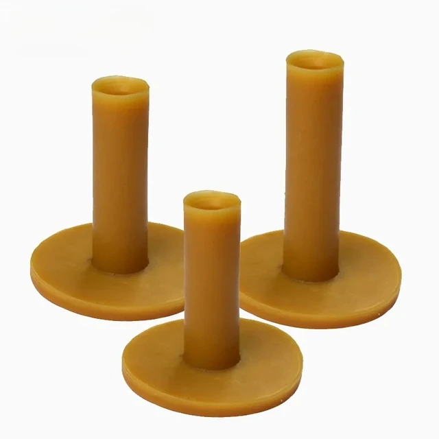 4 szt. 43/54/70/83mm Treningowe Podkładki do Piłek Golfowych z Otworami na Piłki, Gumowe Uchwyty do Piłek Golfowych dla Początkujących, Trener Golfowy QT001
