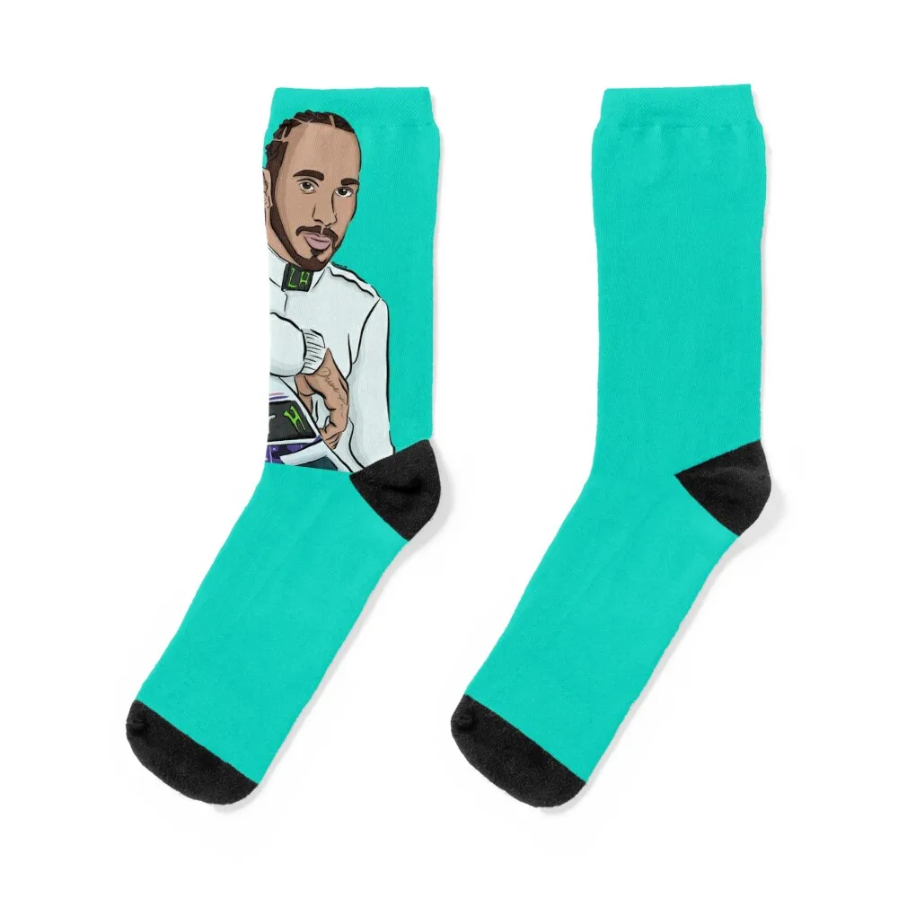 Lewis Hamilton Socks Stockings man Soccer luxe hockey Women's Socks Men's