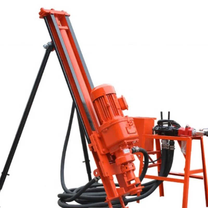 YGYG 200m Depth Rock Drilling Machine Air DTH Water Well BoreHole Drilling Rig