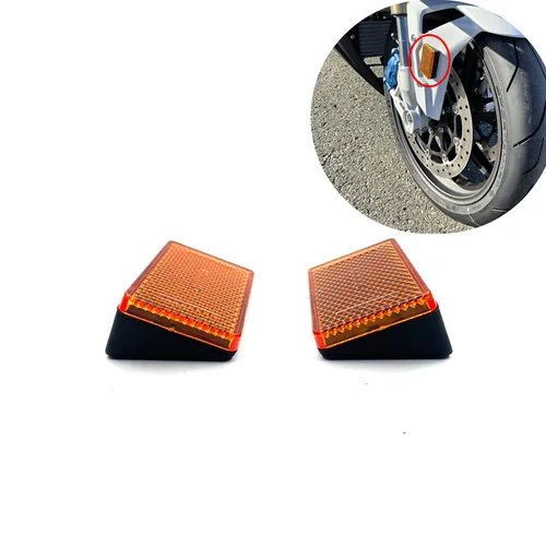 Reflector de guardabarros de pata de horquilla delantera para BMW S1000rr 2008-2024 M1000RR S1000R 2014-2024 G310GS R1200RS C650GT R1250RS