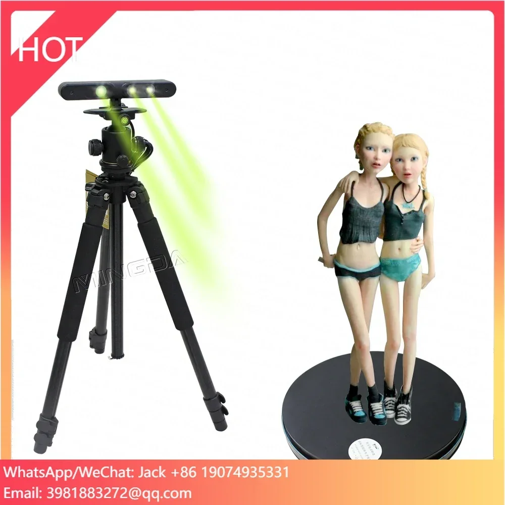 Figure Mini Me che stampano scanner per il corpo manuale 3D portatile per il corpo umano