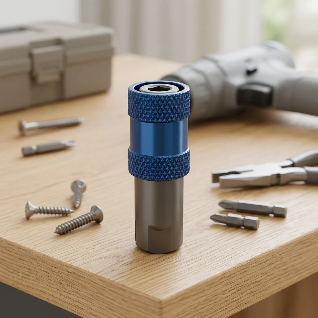 3/8 to Hex Quick Release Adapter for Drill Driver Multi-Functional Conversion Head with Self-Locking Design