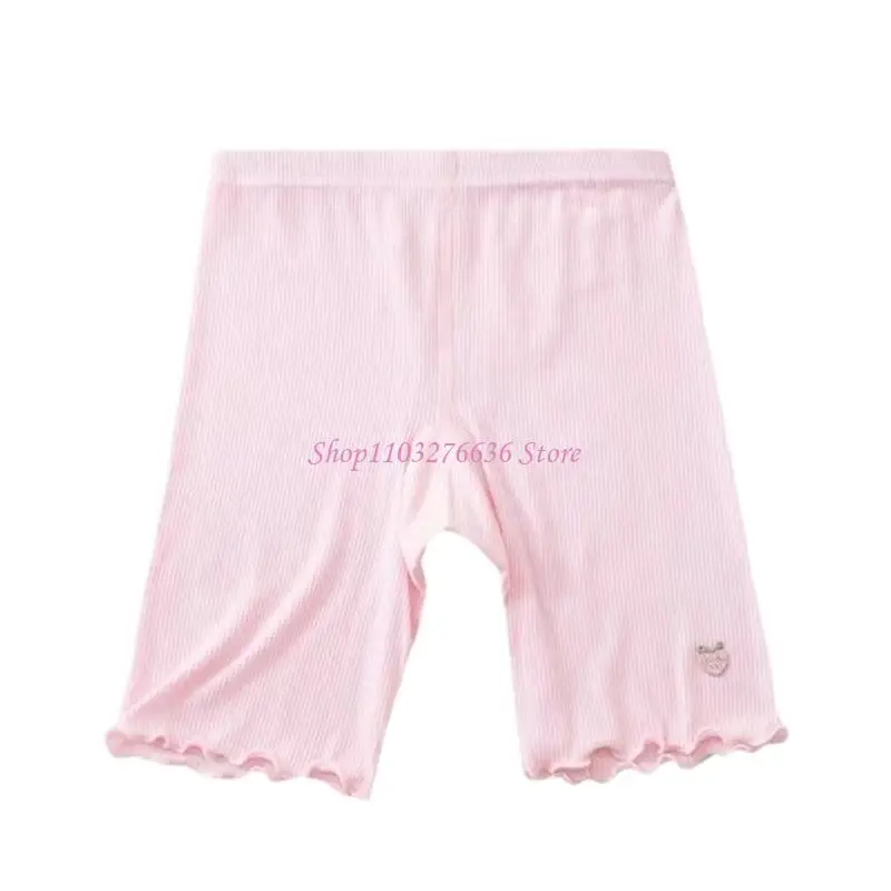 R6FD Soft And Airy Toddler Girls Safety Shorts Prevents Wardrobe Malfunction Great For Playdates And Daycare