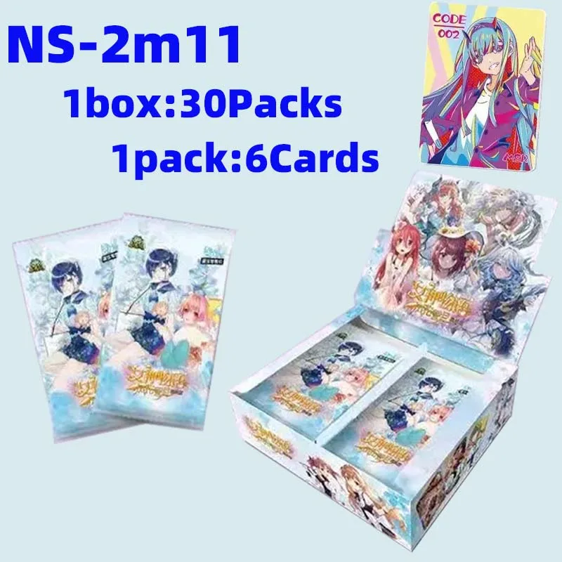 

Wholesales Goddess Story Collection Cards Booster Box 2m11 Case Rare Anime Table Playing Game Board Cards