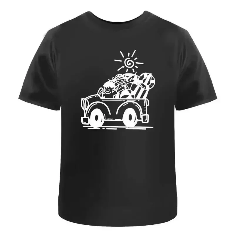 Summer Road Trip' Cotton T Shirt Ta037765