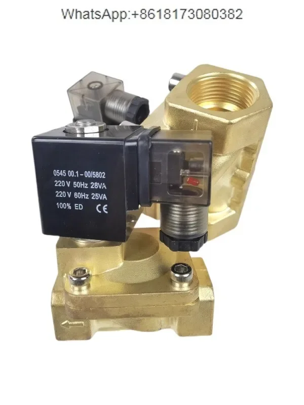 Original solenoid valve SLP-15 SLP-20 25 32 40 50 4/6/1 inch DN15 DN20 copper body 2