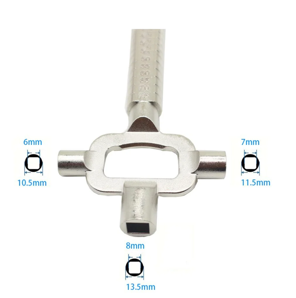 1PCS  Spindle Turner Removal Sliver Locksmith Tool Multi Purpose Lock Cylinder Gauge Cam Turner  Cylinder Locksmith Tool
