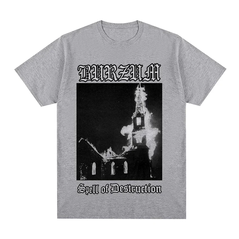 2024 Burzum Filosofem Cotton Men T shirt New TEE TSHIRT Womens tops Japanese Vintage Artwork Tengu Gods Defeat The Evil Snake