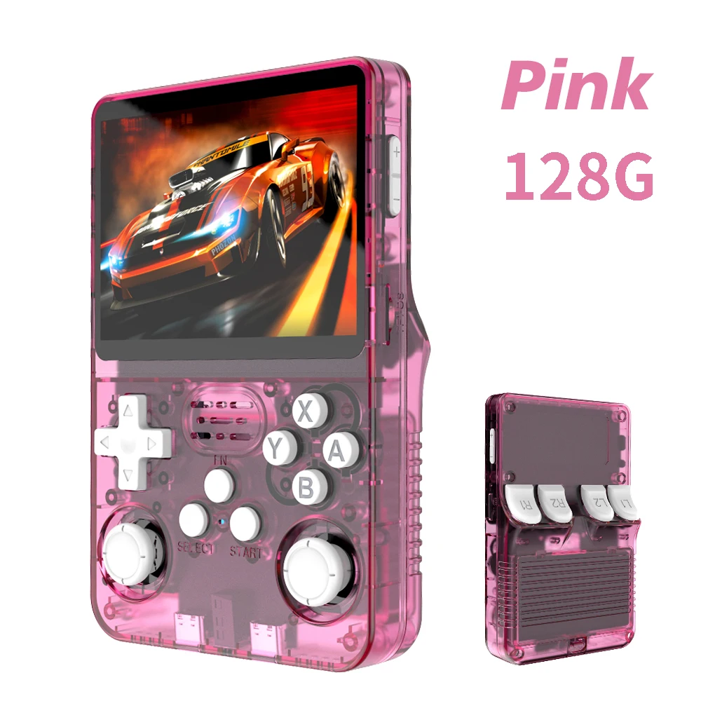 Originele Arkos Systeem R36S Retro Game Console Handheld 3.5 "Consolas R36 S Draagbare Pocket Video Speler 64GB 128GB Kid Gift - afbeelding 1