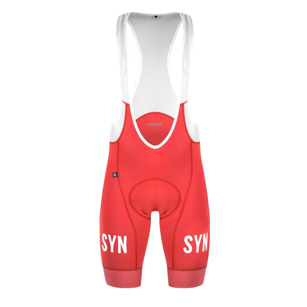 Red SYN Unisex Outdoor Shockproof Bike Bottoms Summer Cycling Bib Shorts High quality Breathable Pad Road Bike Ride Shorts