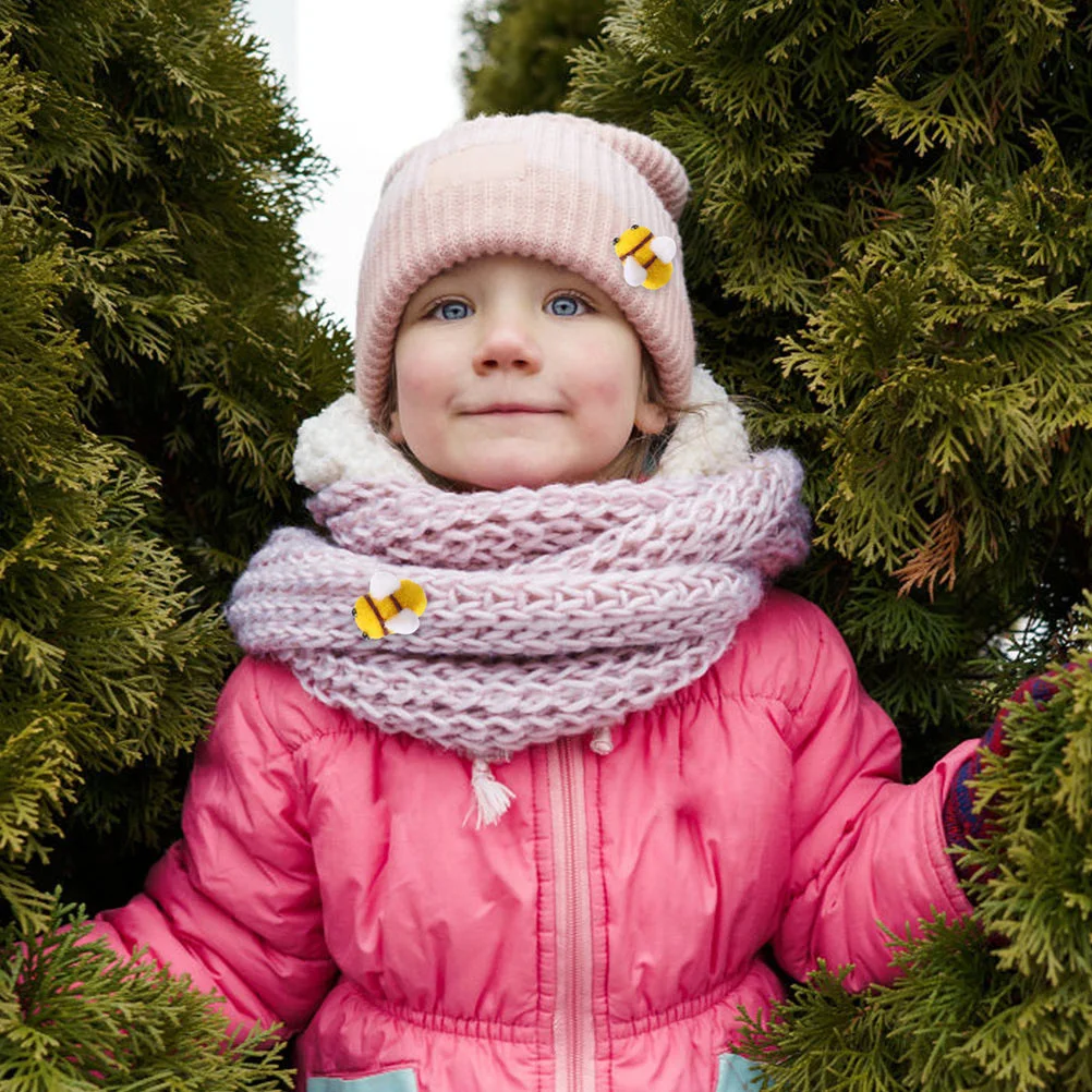 

30pcs Wool Felt Craft Kit Bee Shape Diy Accessories For Party Decor Baby Room Gift Crafting Lover Wool Felt Bee Ball