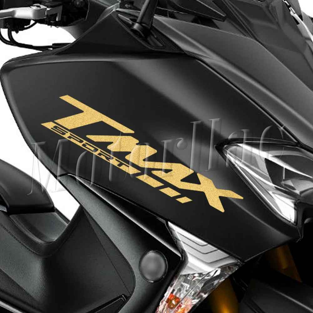 Motorrad-Roller-Aufkleber TMAX Frontstreifen-Verkleidungsaufkleber Wasserdichtes Zubehör für TMAX 500 530 560 Tmax 530 – Detail 2
