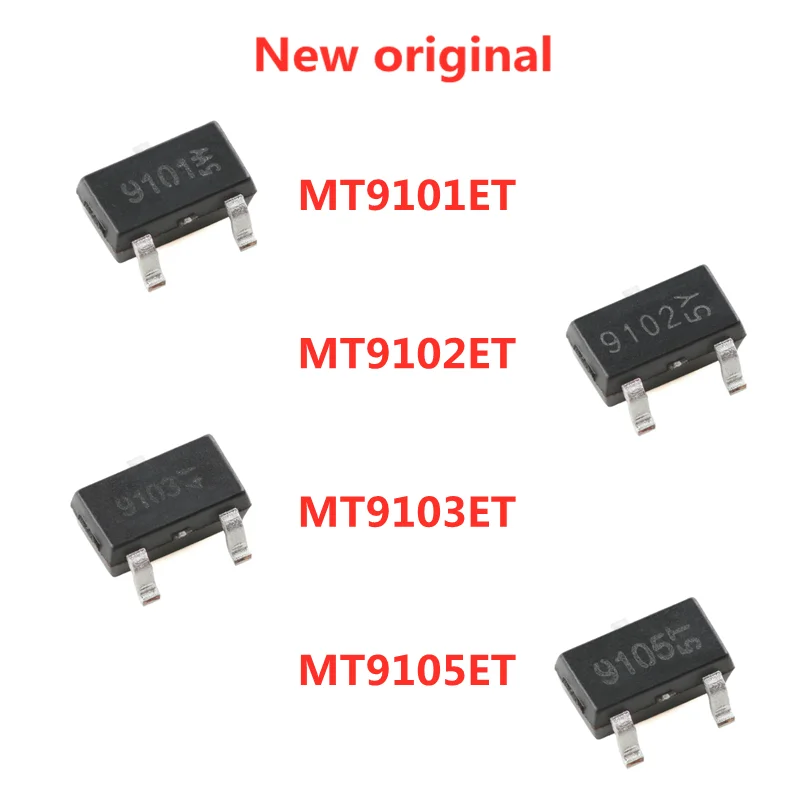 20PCS MT9101ET MT9102ET MT9103ET MT9105ET SOT-23 Linear Hall effect sensor, magnetic current Hall switch chip