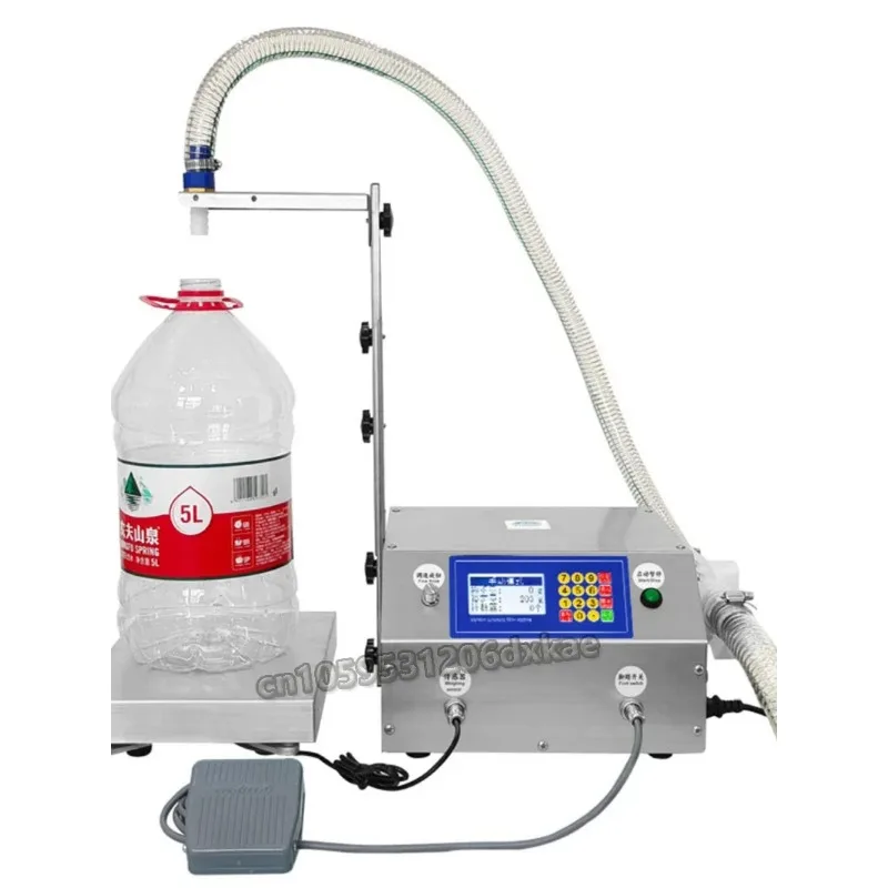 CSY-L36 Large Flow Weighing Type Fully Automatic Quantitative Washing Liquid and Edible Oil Detergent Filling Machine 220V/110V