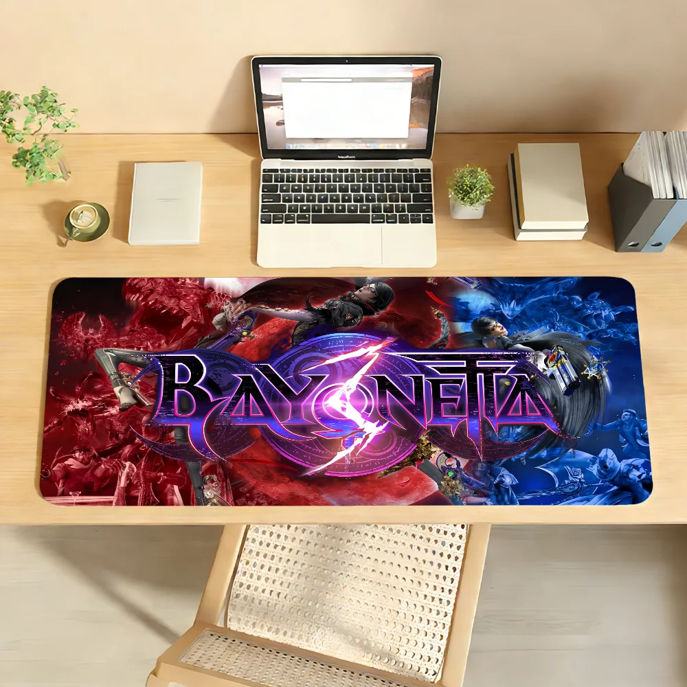 

Game Bayonetta 3 Mouse Pad Computer Laptop Rubber Non-slip Mouse Mat Mousepad Gamers Decoracion Desk Mat