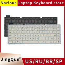 Teclado español y ruso para portátil Asus, nuevo, X441, X441S, X441SA, X441SC, X441U, X441UA