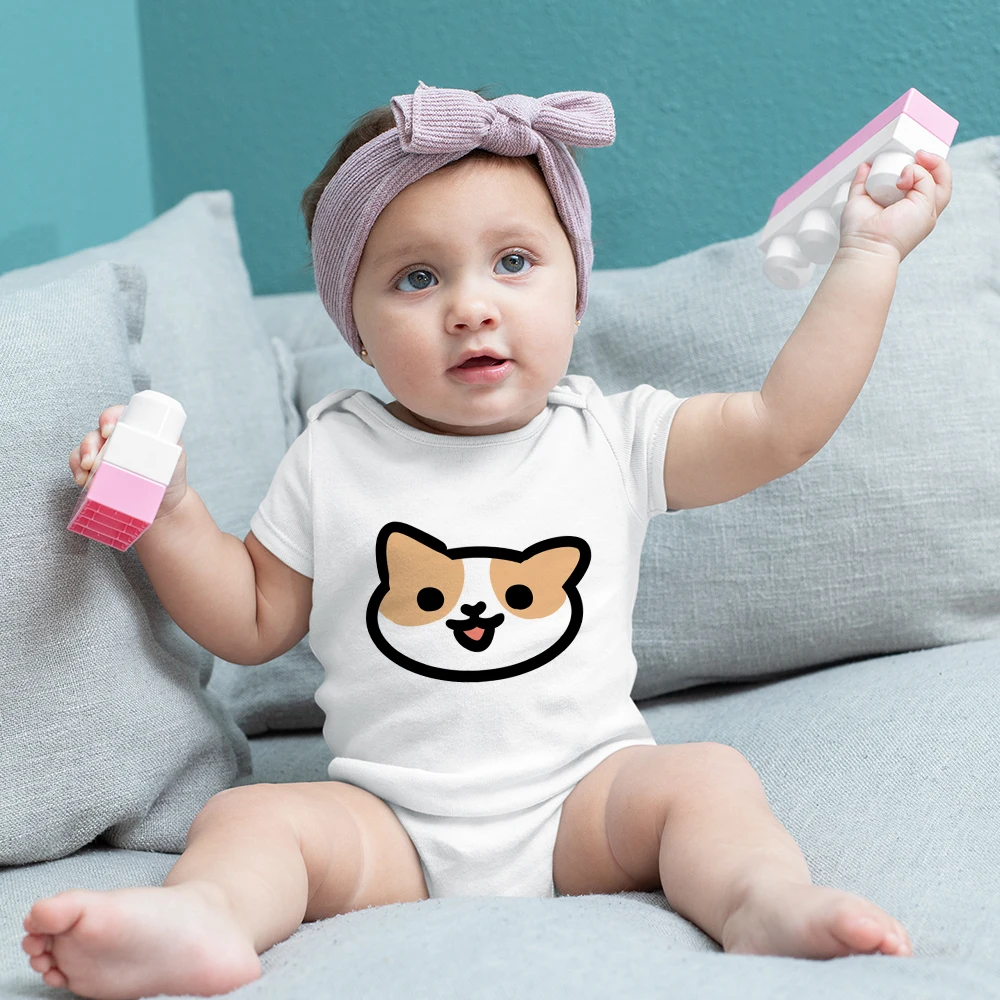 

Cartoon Funny Dog Print Baby Girl Clothes Home Casual Onesies Kawaii Harajuku 2023 Newborn Pajamas Boy Bodysuits 0-24 Months