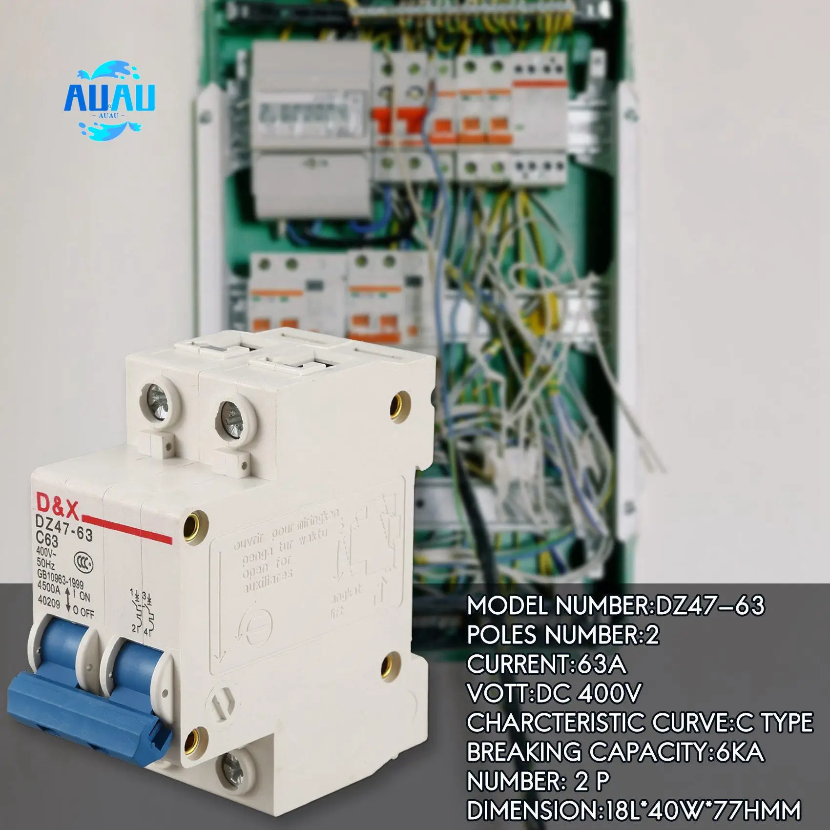 AUAU-2P 63A AC400V …