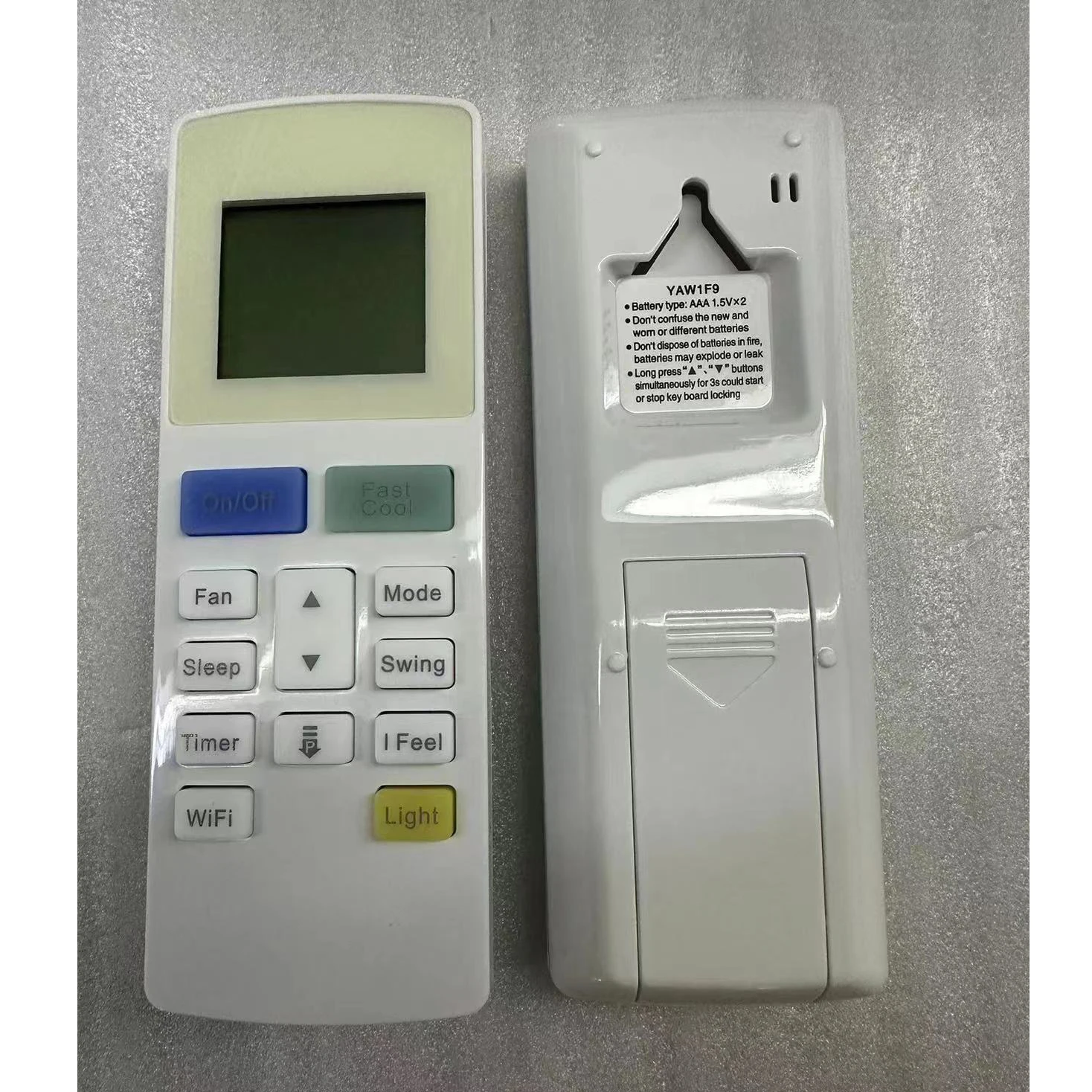 New YAW1F9 For GREE Air Conditioner Remote Control YAW1F YAW1F4 YAW1F1 YAW1F GWH24ACD-K3NNA1A