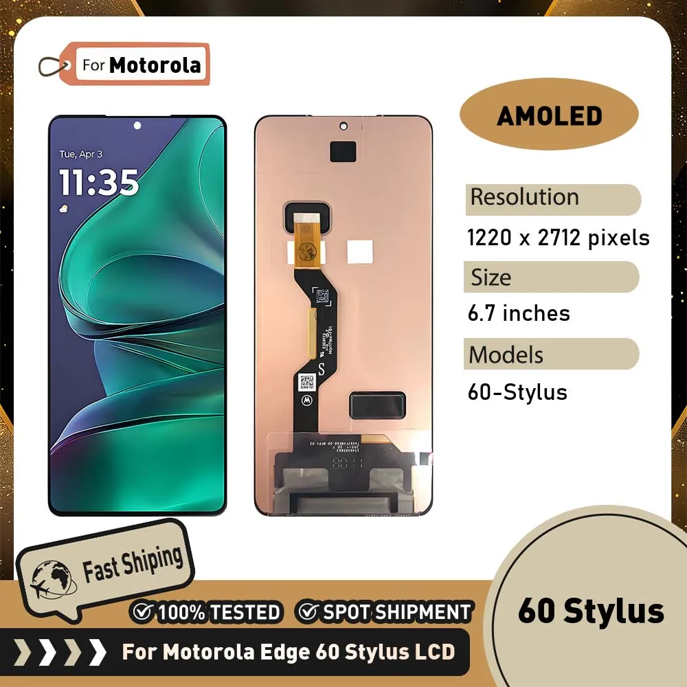 display-lcd-amoled-da-67''-per-motorola-edge-60-stylus-gruppo-digitalizzatore-touchscreen-per-ricambi-lcd-motorola-60-stylus