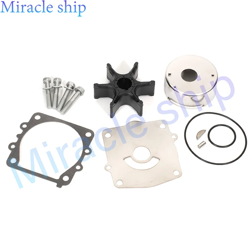 6E5-44352 6G5-W0078-01 Water Pump Service Kit with Housing for Yamaha Motor 150 175 200 225 HP 6G5-W0078-00 6G5-W0078-A1