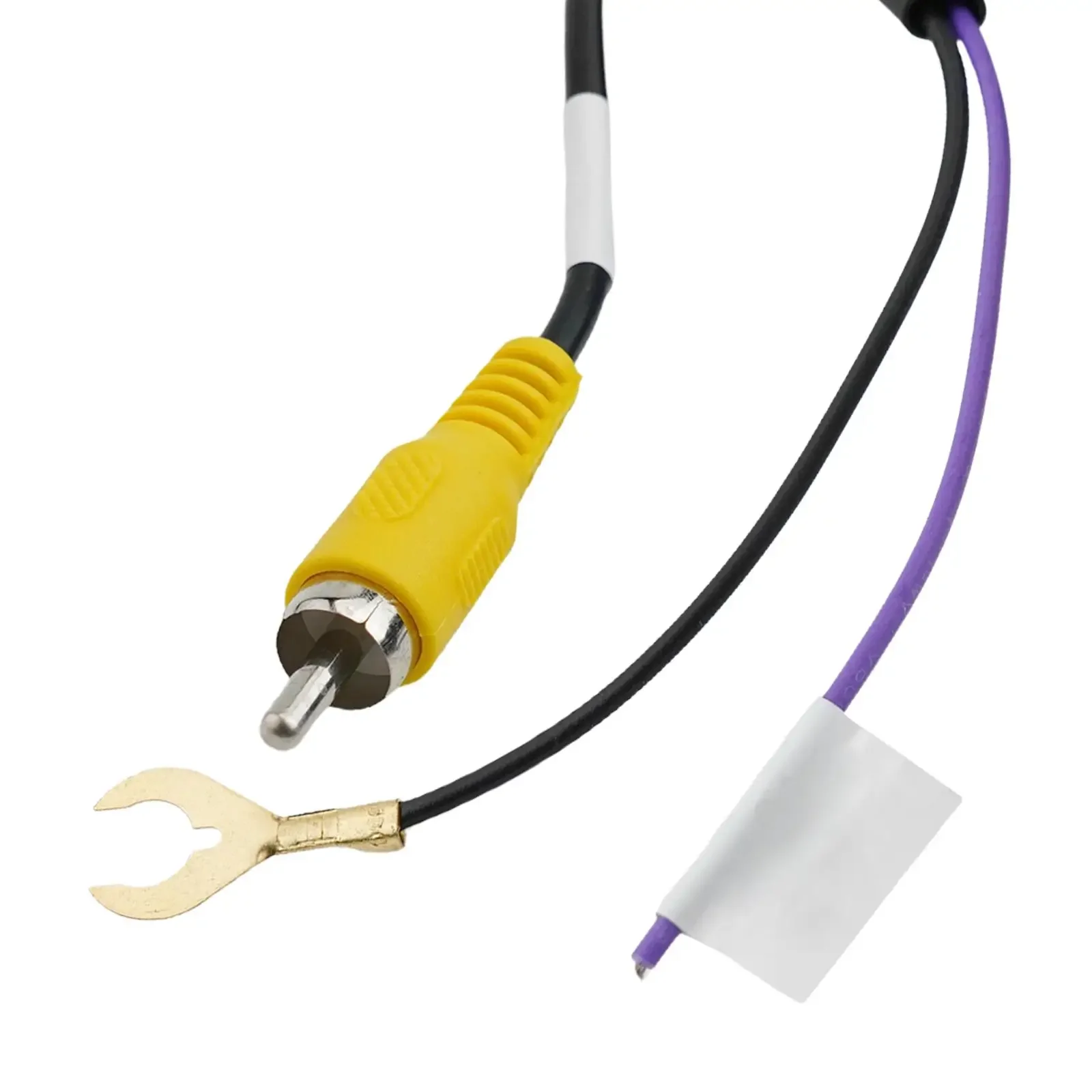 Car Camera Retention Cable Color Black 24Pin Car Camera Cable Wear-resistant Anti-corrosion DC12V Voltage Easy To Use