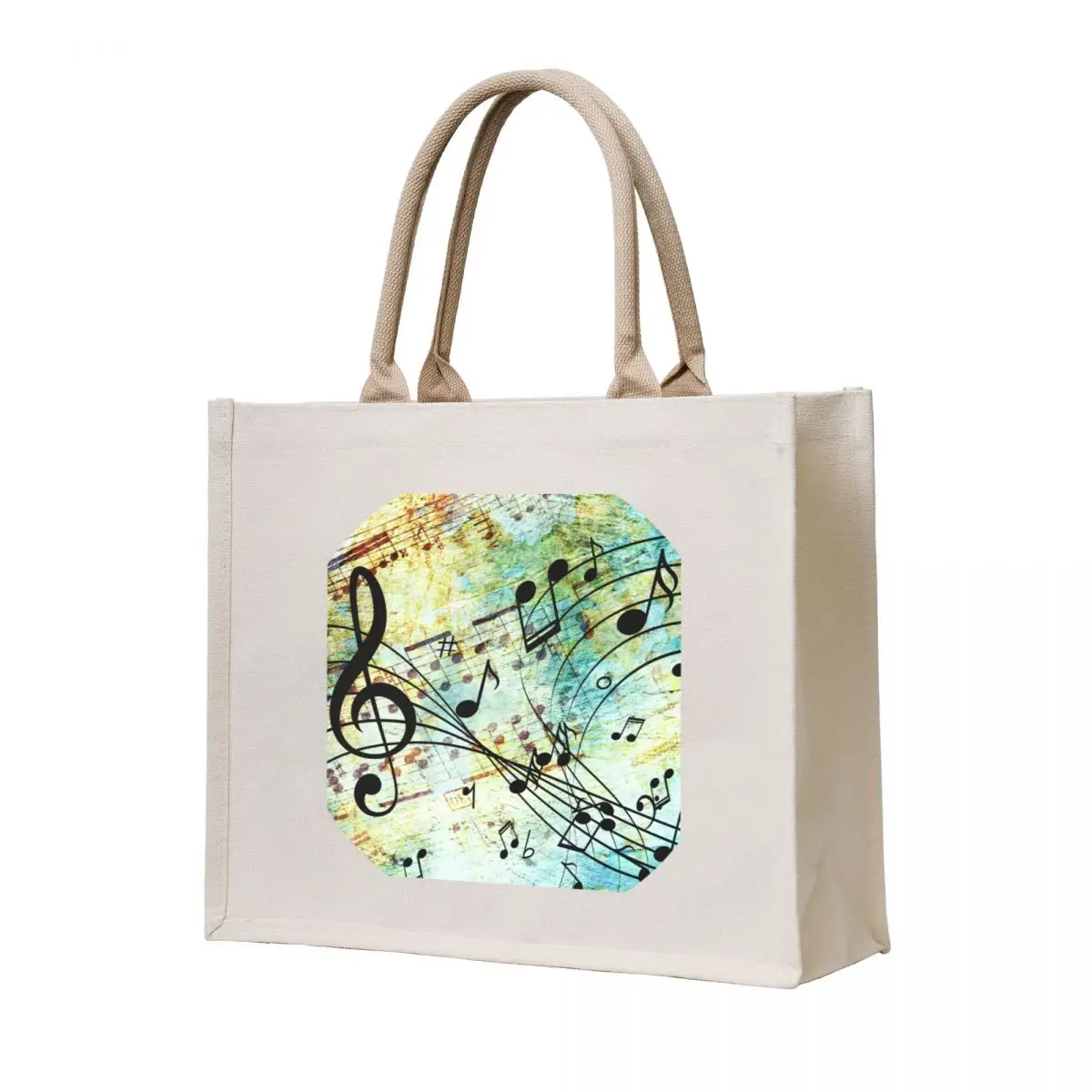 

Music Tote Bag Cloth bags custom canvas bag Canvas bag Customizable tote