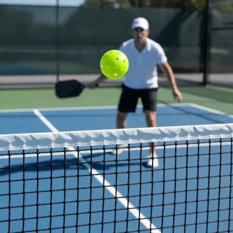 Pickleball-Bälle 12 Stück 40 Löcher Hochelastische Verschleißfeste Bälle für Outdoor-Platz Professionelles Training – Detail 7