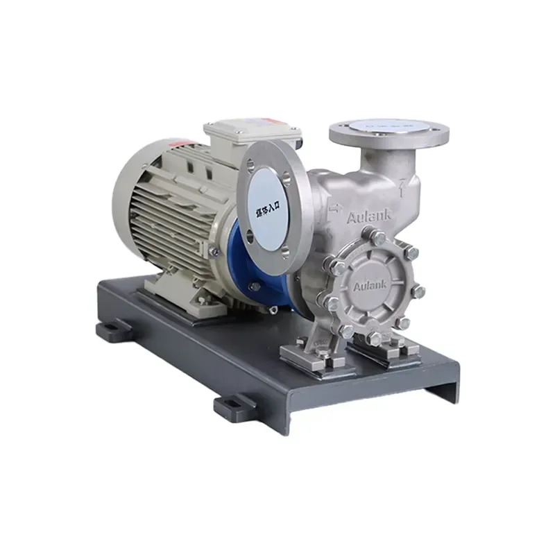 MAF Cryogenic Sealless Magnetic Drive Pump Zero Leakage Stainless Steel Centrifugal Pump HG/T2730 Standard Cryogenic Solvent