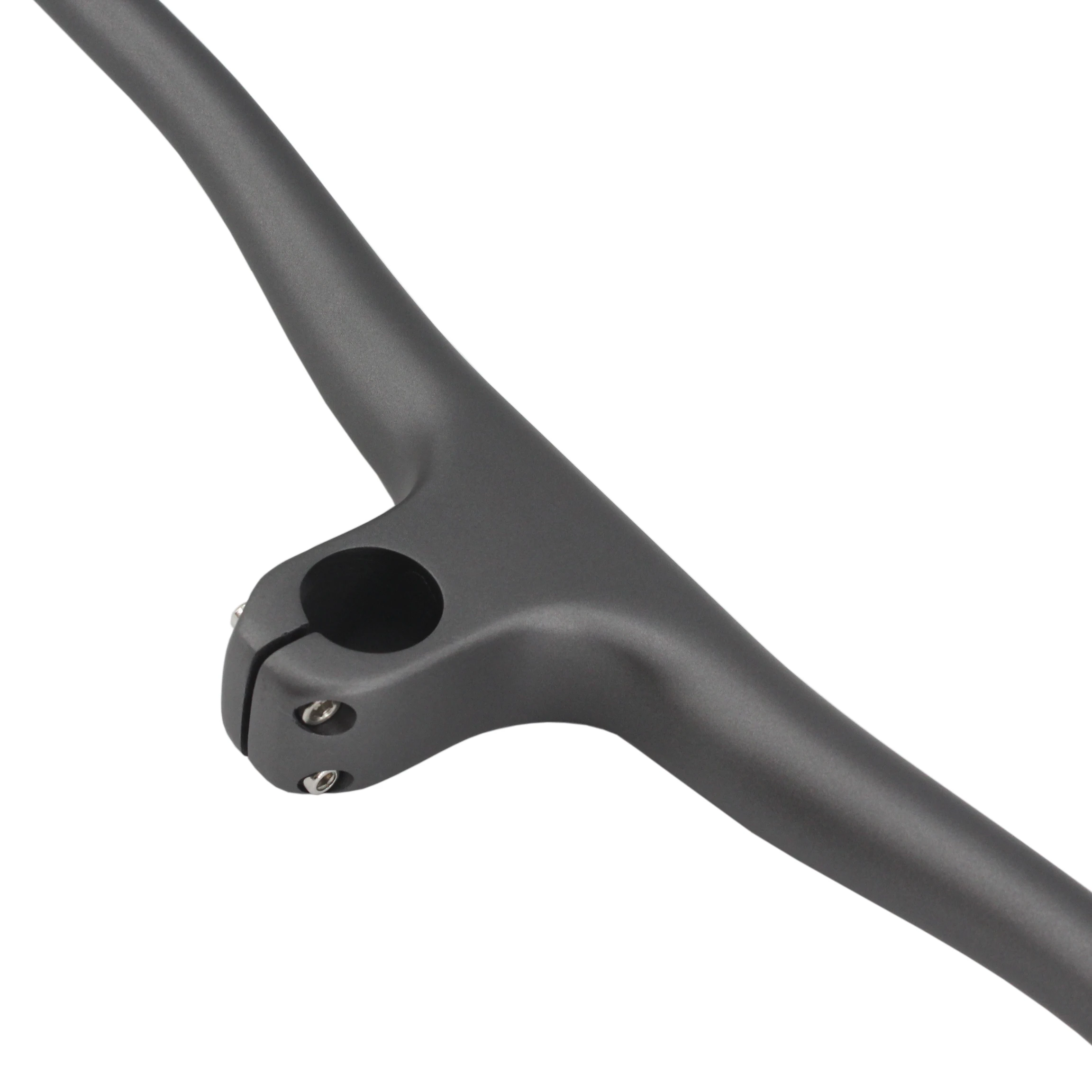 New XC Mountain Cross Bike Full Carbon Fibre Bicycle Rise Handlebar And Stem Integratived MTB Parts 760-810x35-75mm