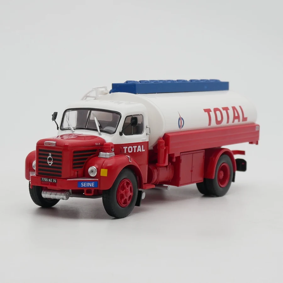 

1:43 Scale Diecast Alloy Berliet GLR M2 Transport Oil Tank Truck Toys Cars Model Classics Adult Gift Collection Souvenir Display