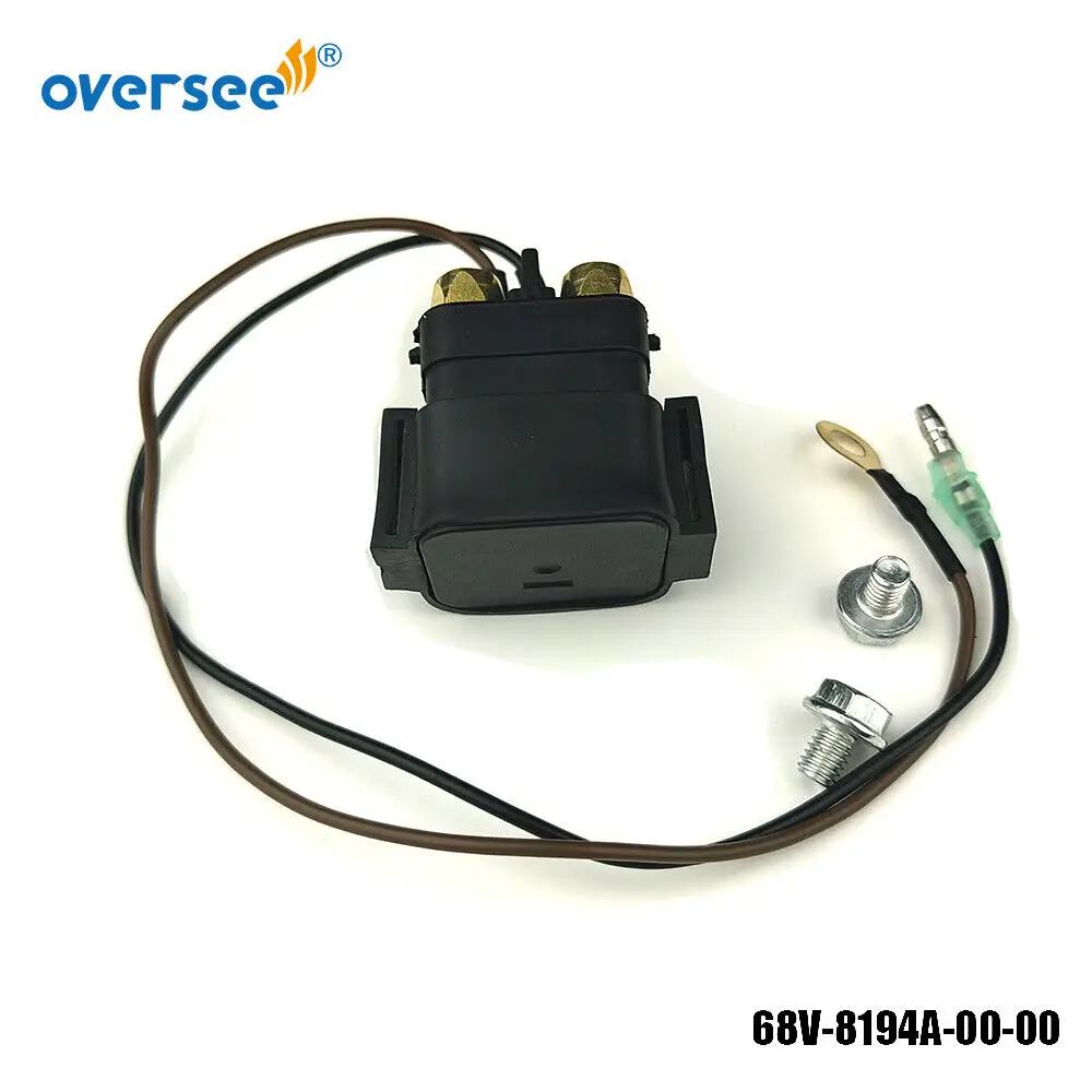 68V-8194A-00-00 68N-81940 Starter Relay Solenoid For Yamaha Outboard  68V8194A000