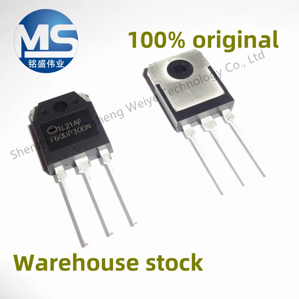 1pcs/10pcs 100% New Ffa60up30dntu Fa60up30dn 300v 30a Inline To-247 Fast Recovery/high Efficiency Diode Spot Penhold