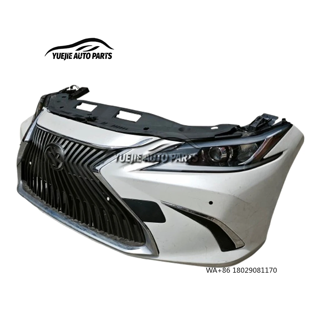 

High Quality Complete Front Bumper Assembly Headlamp Nose Cut for ES Models ES200 ES260 ES300h XZ10 Auto Parts