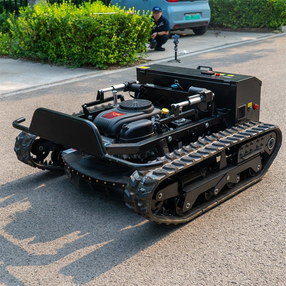 22 Horsepower Intelligent Remote Controlled Lawn Shredder, 800mm Working Width Robotic Mower for Orchard Weeding