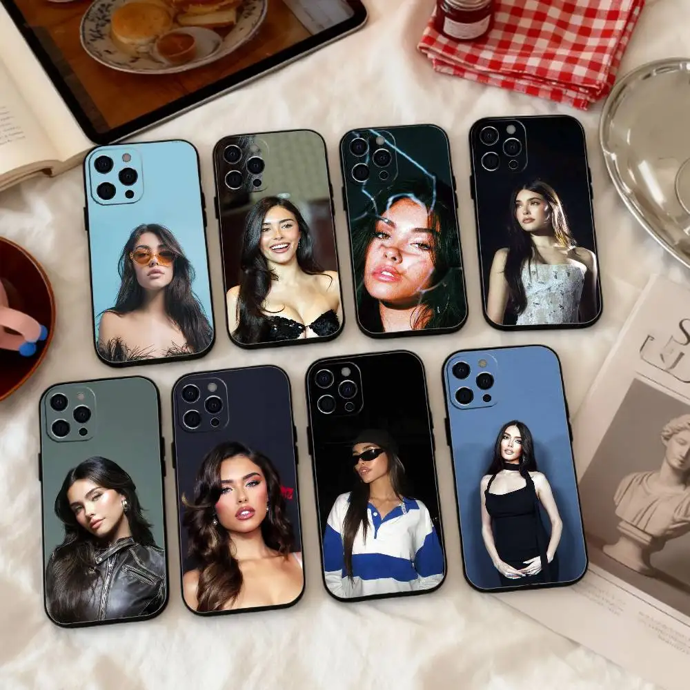 

M-Madison B-Beer M-More Phone Case Silicone Soft For IPhone 17 16 15 14 13 12 11 X XR Plus Pro Max Plus