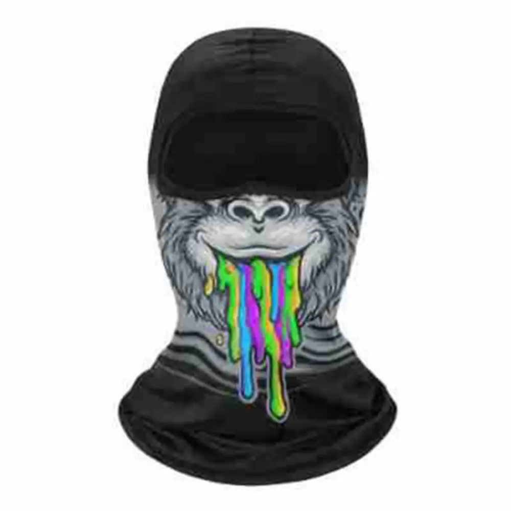 

Balaclava Motorcycle Balaclava Lightweight Breathable Cycling Full Face Mask Quick Dry Portable Riding Headwear for Skiing
