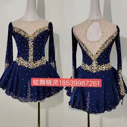 Figure Skating Dress Girls Rhinestone Performance Wear New Women